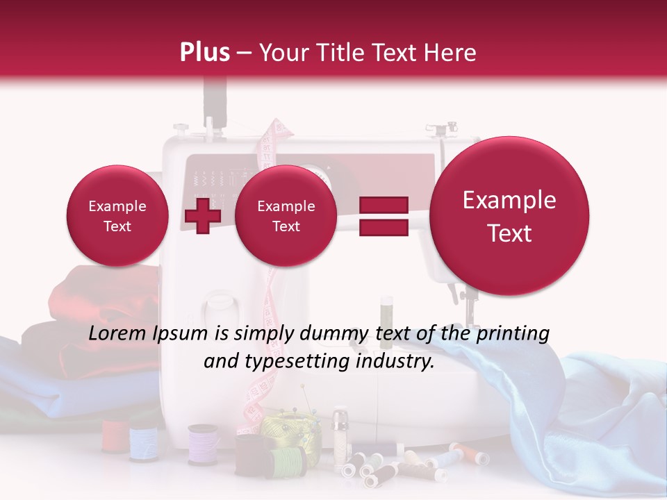 Machine Domestic Modern PowerPoint Template