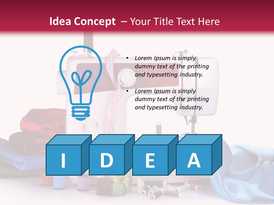 Machine Domestic Modern PowerPoint Template