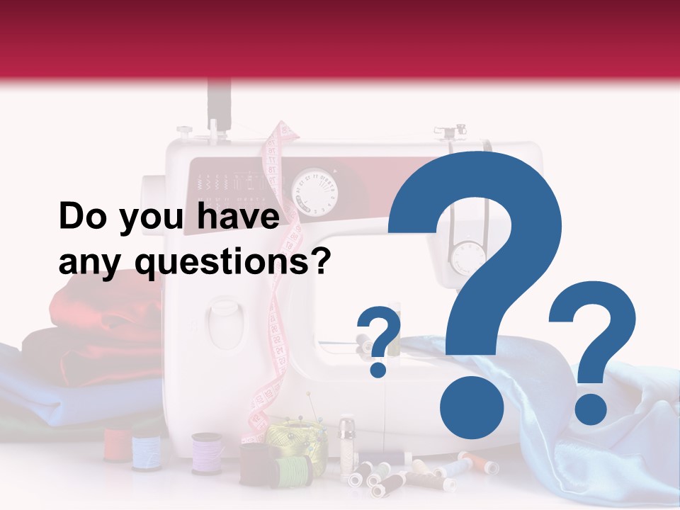 Machine Domestic Modern PowerPoint Template