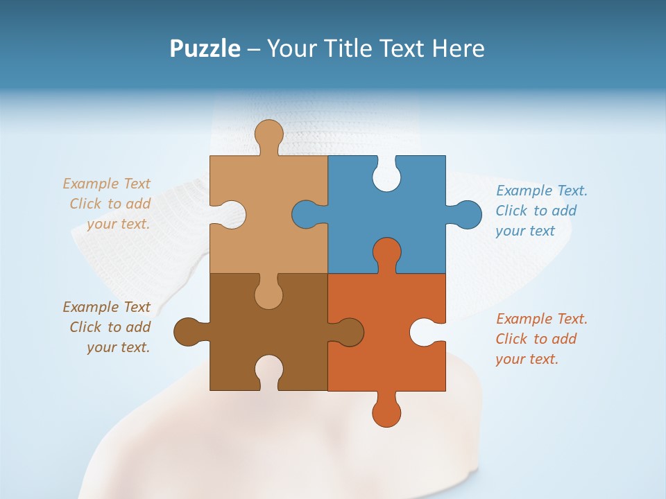 Travel Background Clouds PowerPoint Template