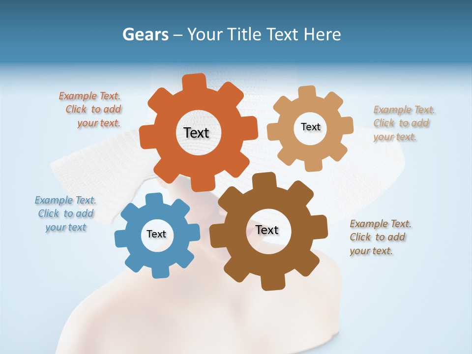 Travel Background Clouds PowerPoint Template