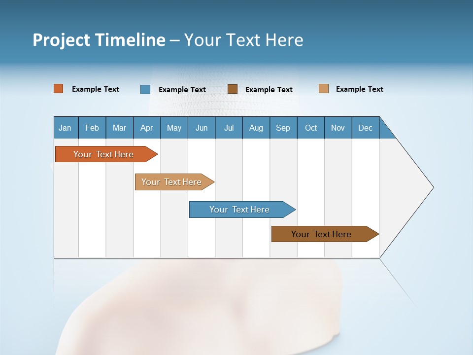 Travel Background Clouds PowerPoint Template
