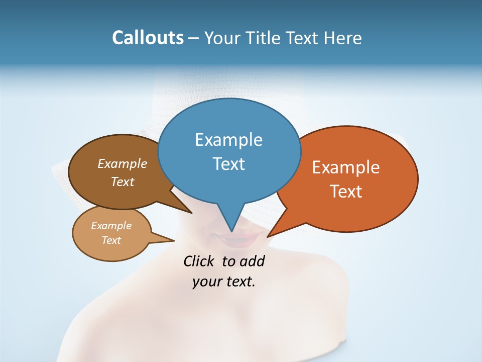 Travel Background Clouds PowerPoint Template