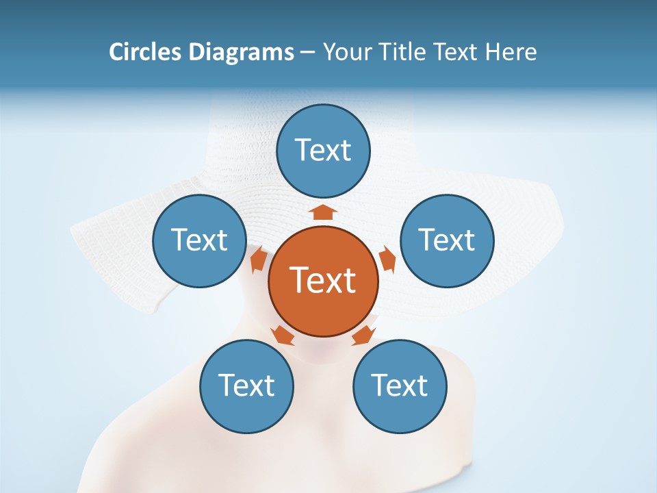 Travel Background Clouds PowerPoint Template