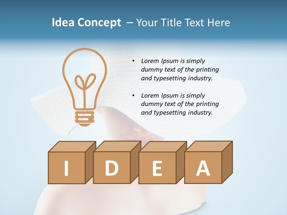 Travel Background Clouds PowerPoint Template