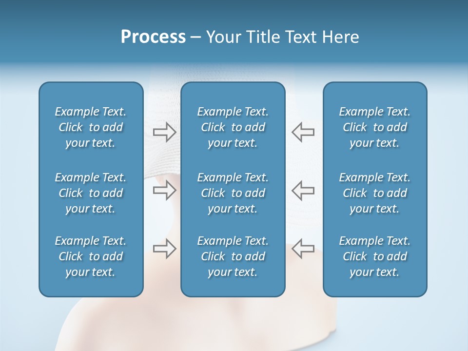 Travel Background Clouds PowerPoint Template