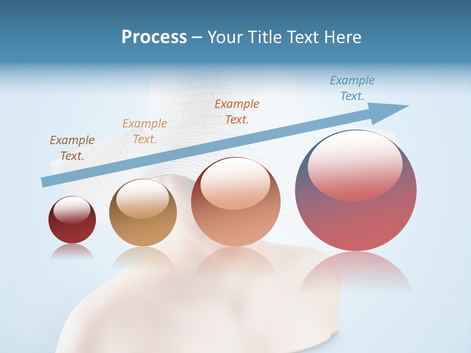 Travel Background Clouds PowerPoint Template