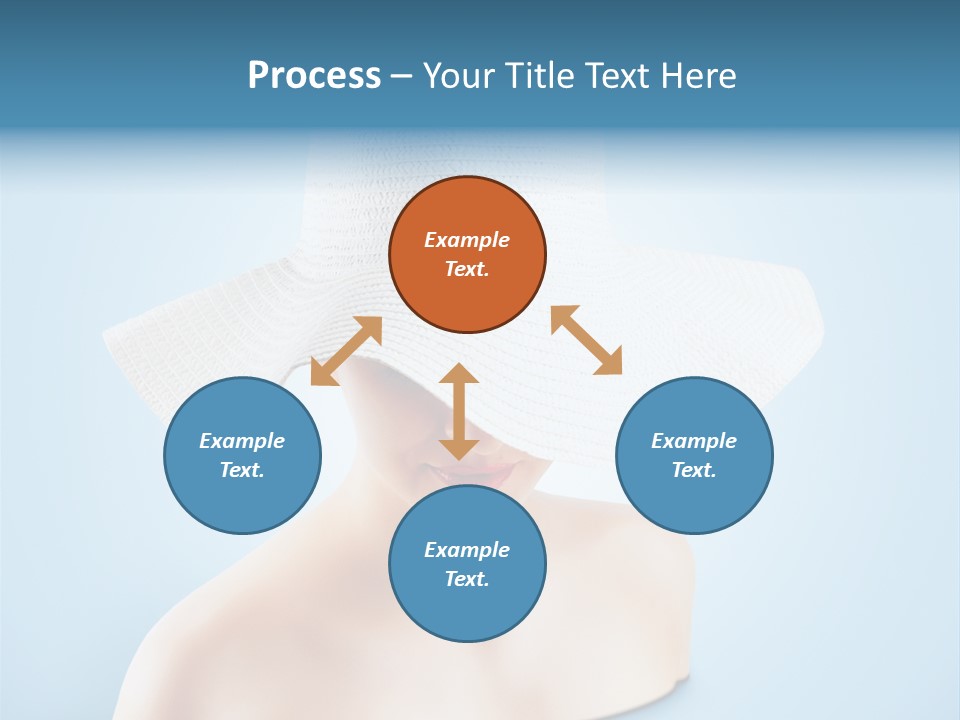 Travel Background Clouds PowerPoint Template