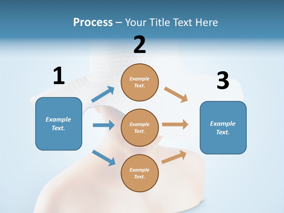 Travel Background Clouds PowerPoint Template