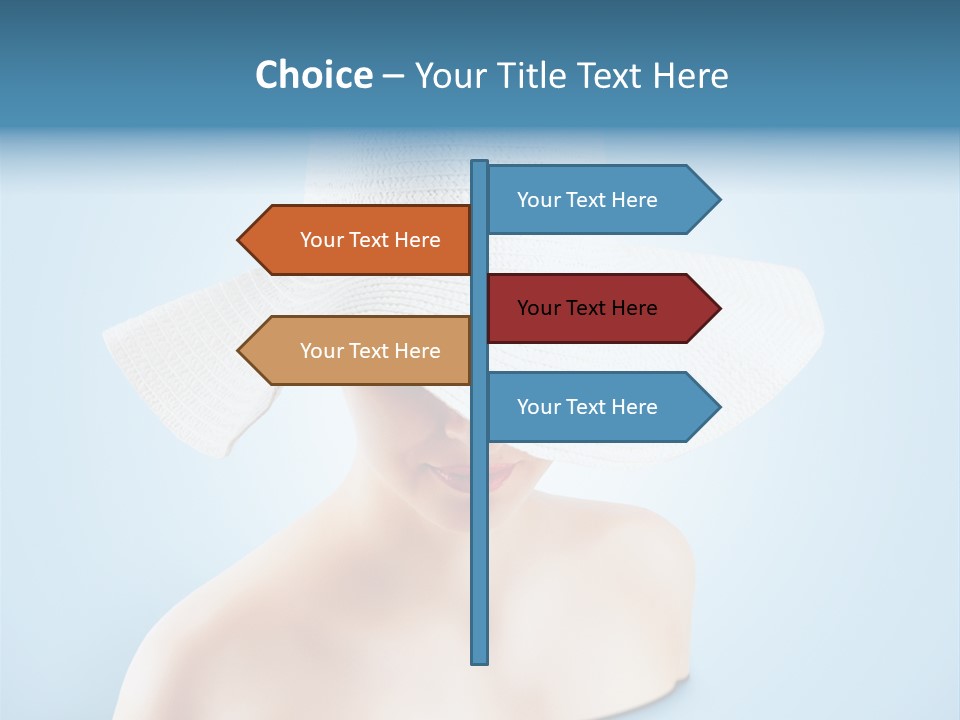 Travel Background Clouds PowerPoint Template