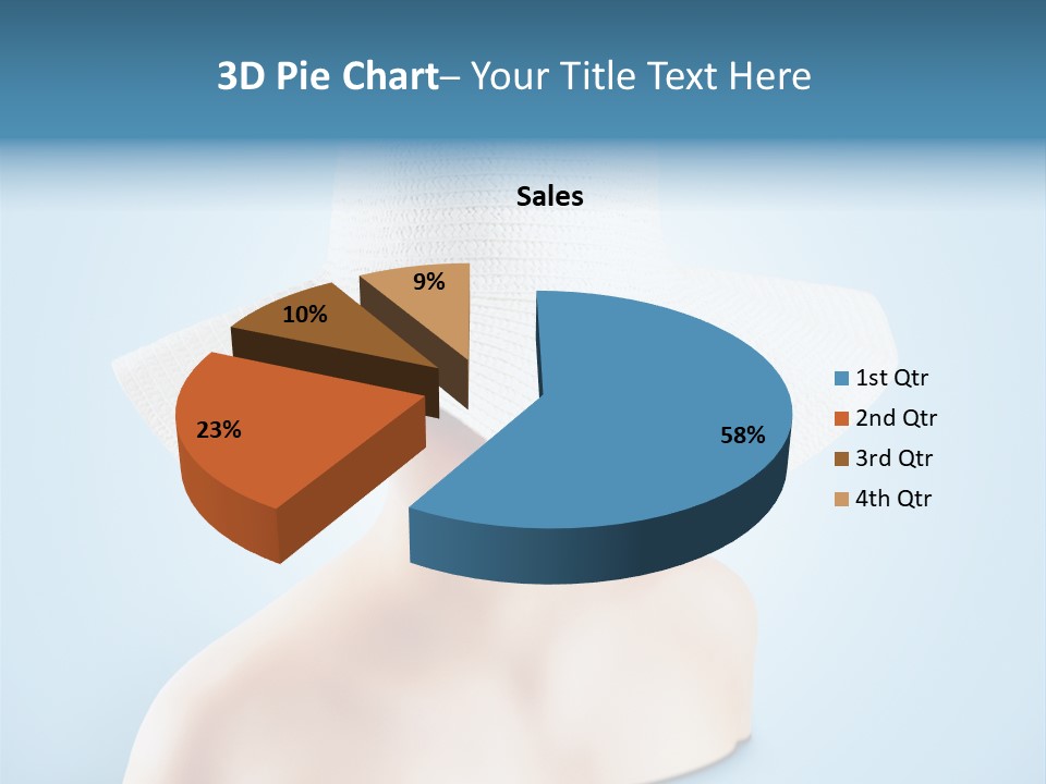 Travel Background Clouds PowerPoint Template
