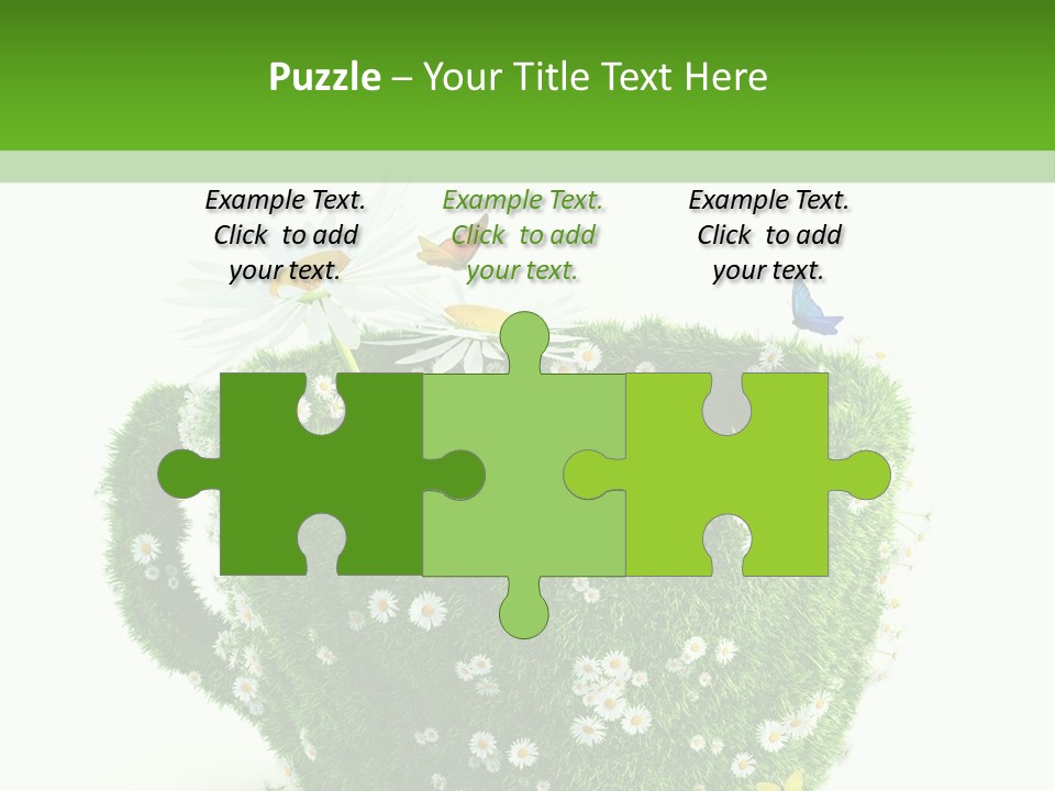 Health Cup Herb PowerPoint Template