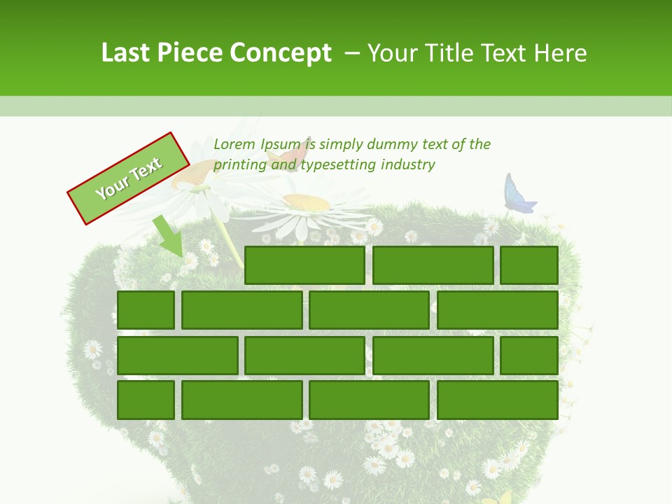 Health Cup Herb PowerPoint Template