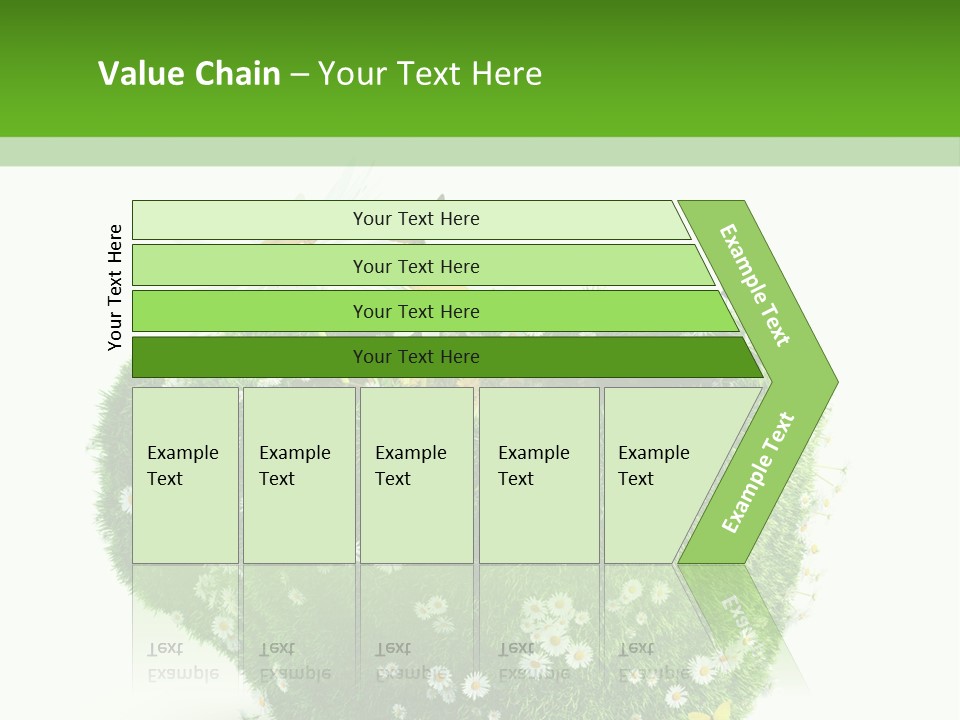Health Cup Herb PowerPoint Template