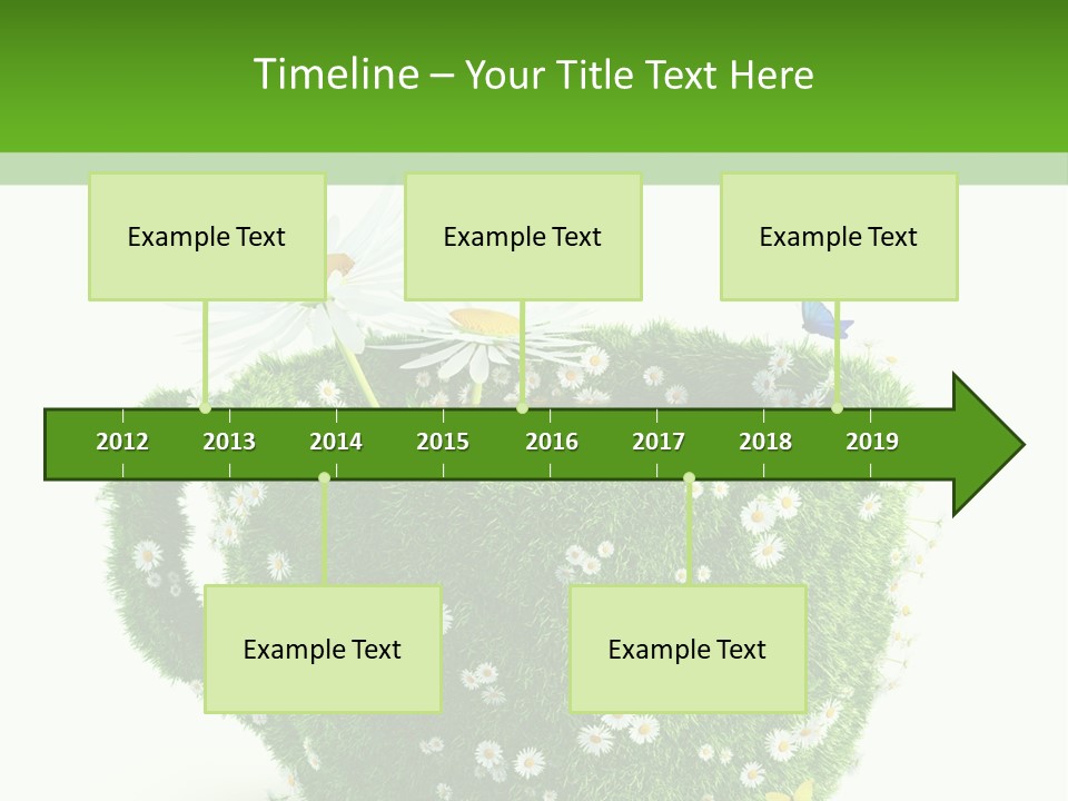 Health Cup Herb PowerPoint Template