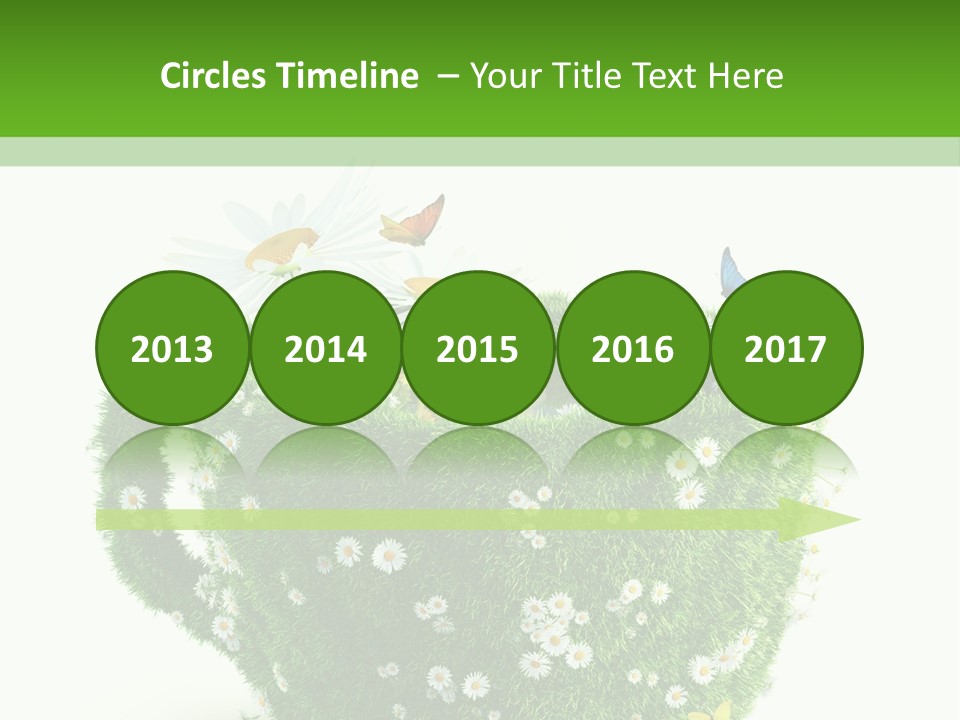 Health Cup Herb PowerPoint Template