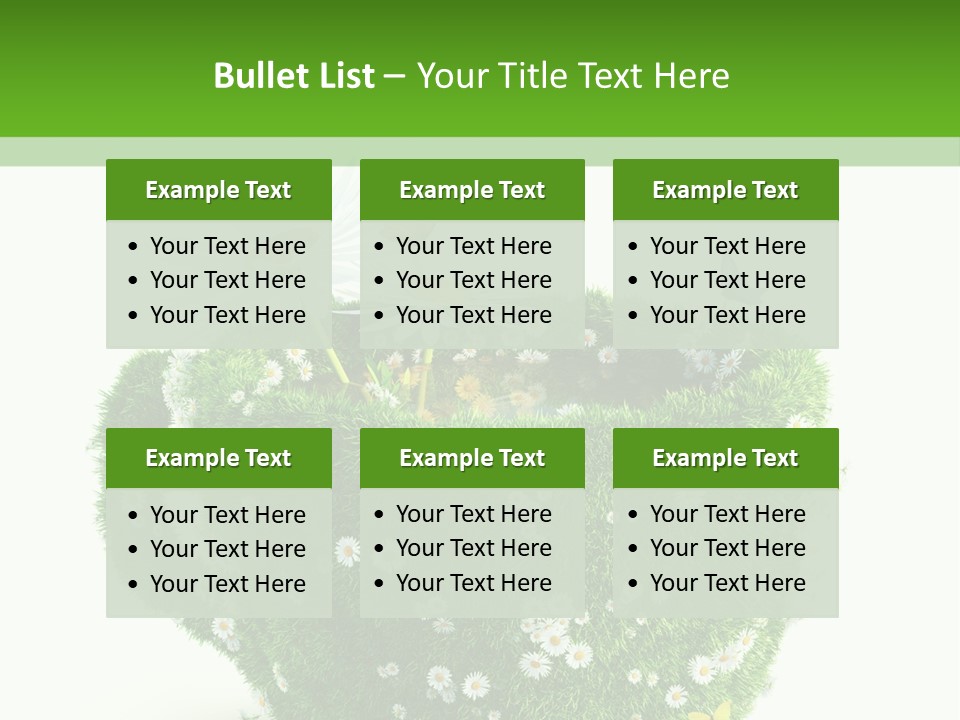 Health Cup Herb PowerPoint Template