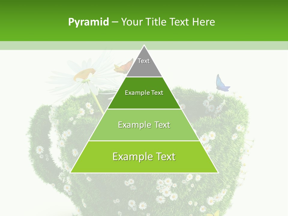 Health Cup Herb PowerPoint Template