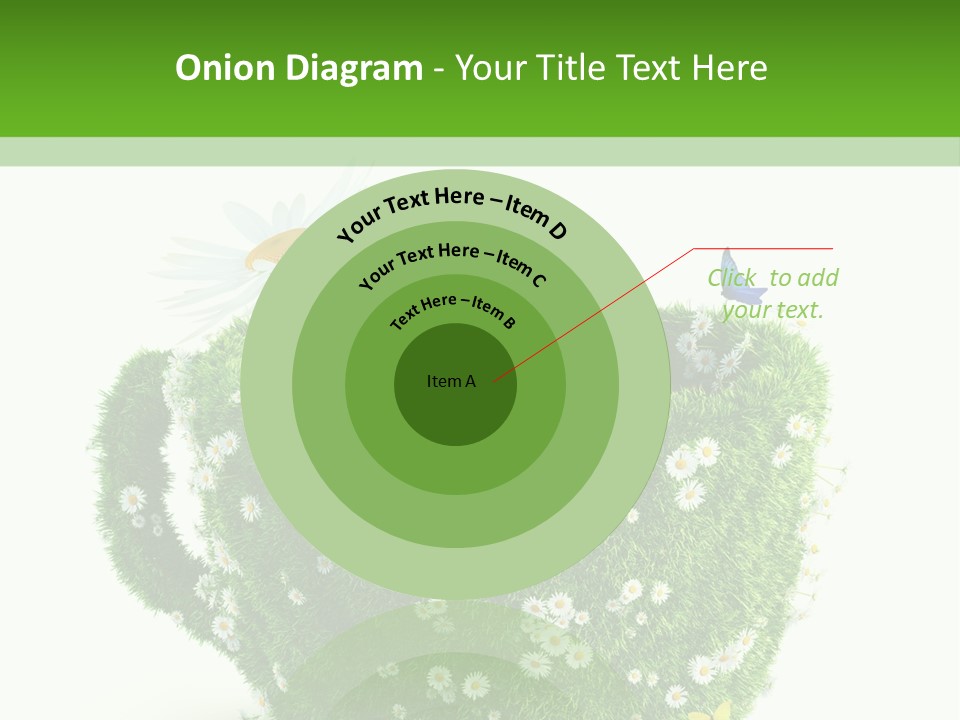 Health Cup Herb PowerPoint Template