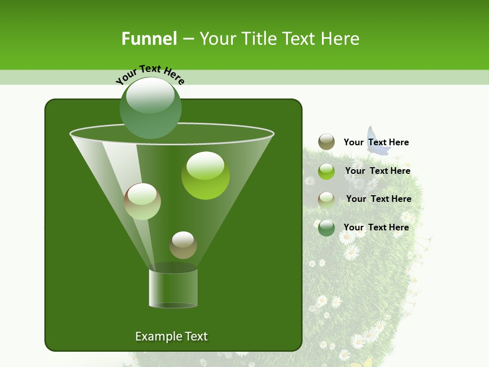 Health Cup Herb PowerPoint Template