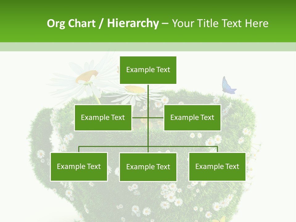 Health Cup Herb PowerPoint Template