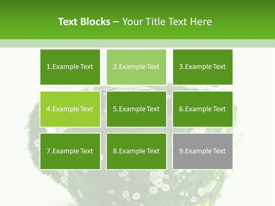 Health Cup Herb PowerPoint Template