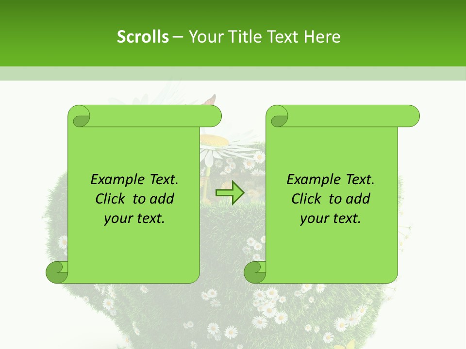 Health Cup Herb PowerPoint Template
