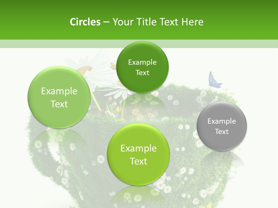 Health Cup Herb PowerPoint Template