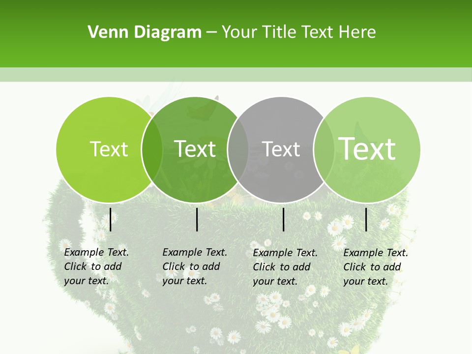 Health Cup Herb PowerPoint Template