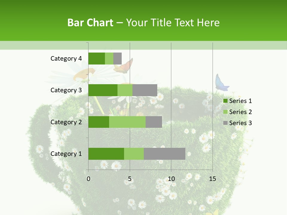 Health Cup Herb PowerPoint Template