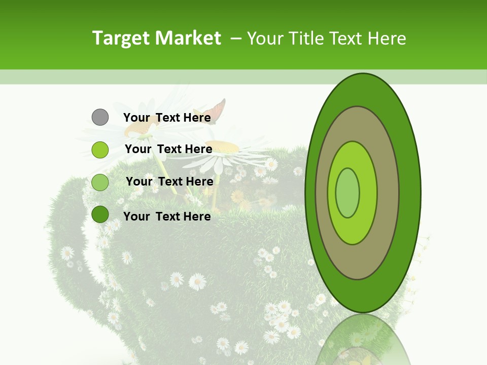 Health Cup Herb PowerPoint Template