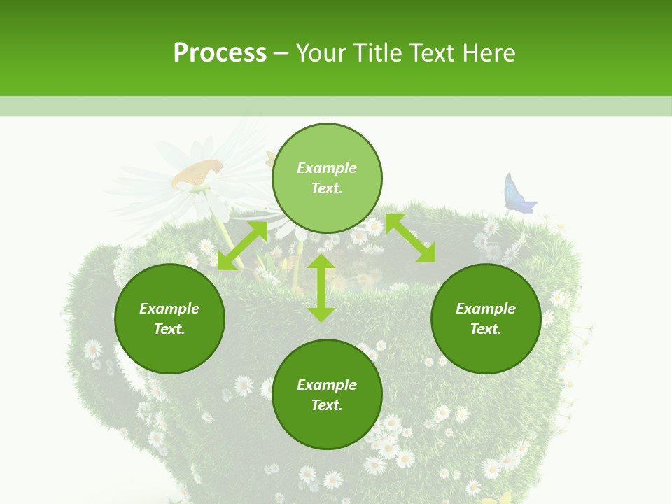 Health Cup Herb PowerPoint Template