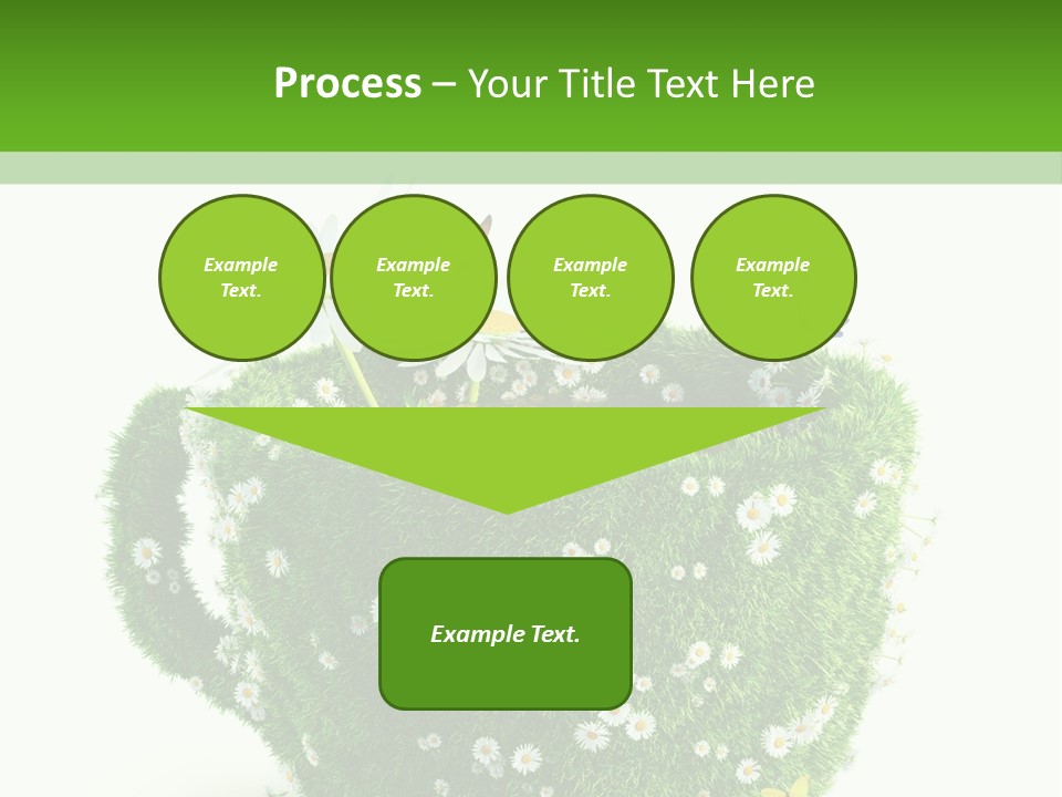 Health Cup Herb PowerPoint Template