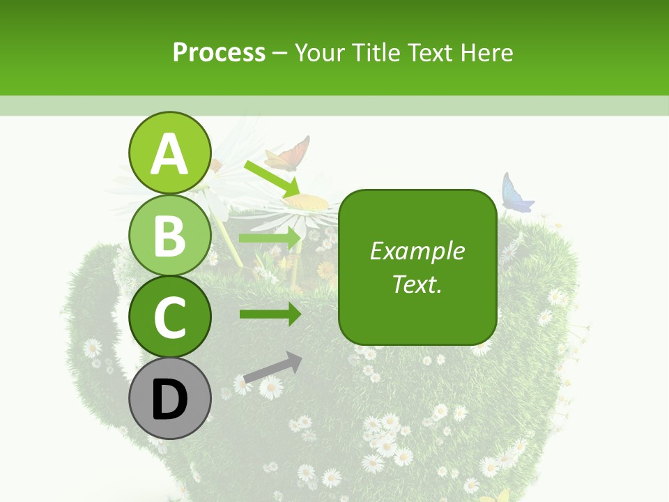 Health Cup Herb PowerPoint Template