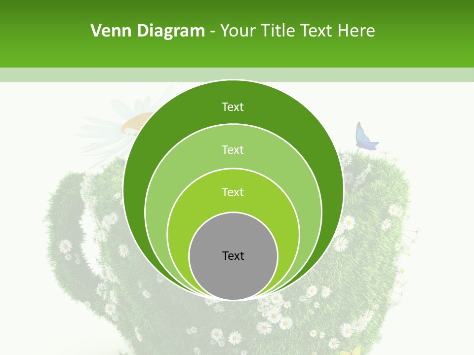 Health Cup Herb PowerPoint Template