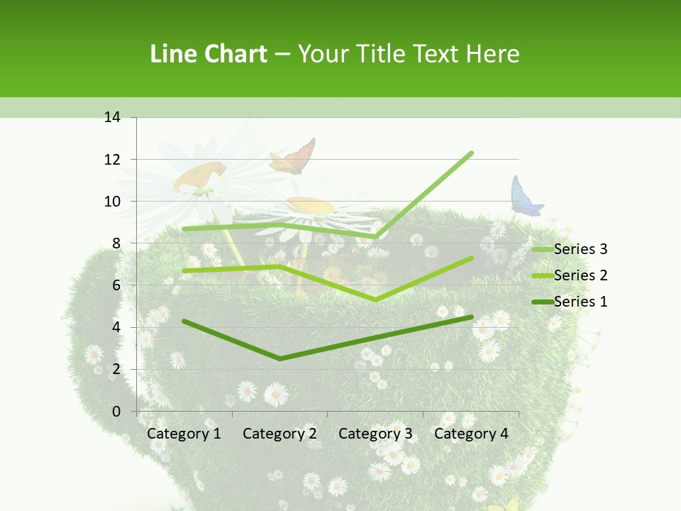 Health Cup Herb PowerPoint Template