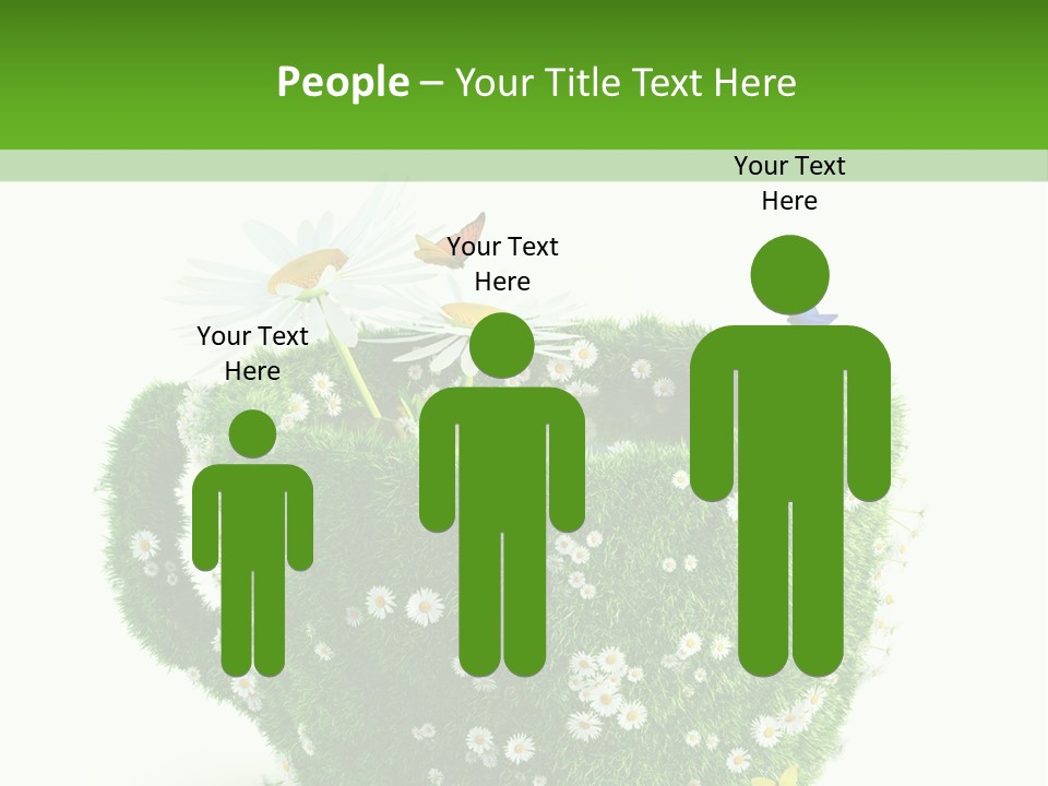 Health Cup Herb PowerPoint Template