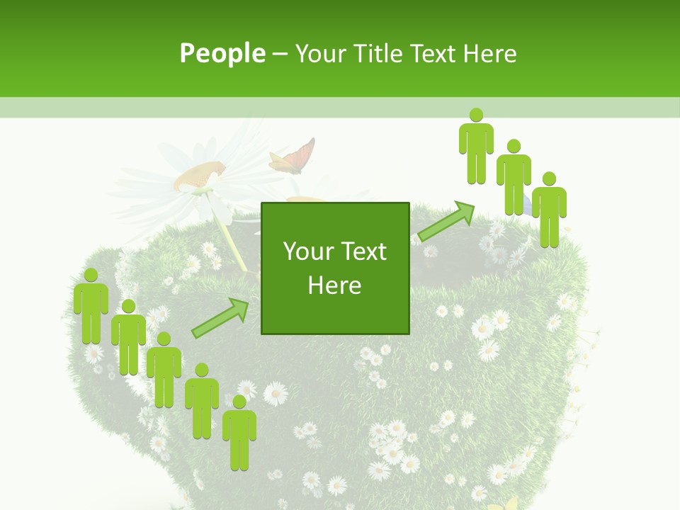 Health Cup Herb PowerPoint Template