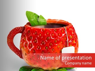 Food Refreshment Sweet PowerPoint Template