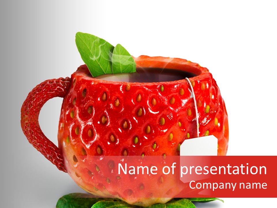 Food Refreshment Sweet PowerPoint Template