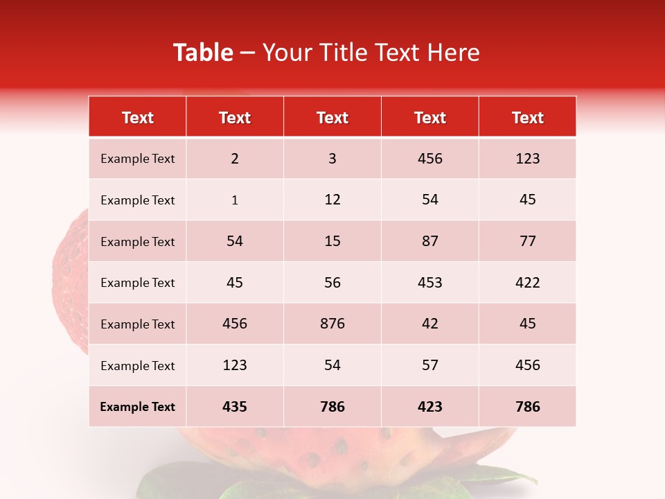 Food Refreshment Sweet PowerPoint Template