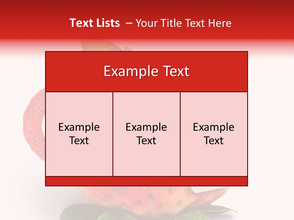 Food Refreshment Sweet PowerPoint Template