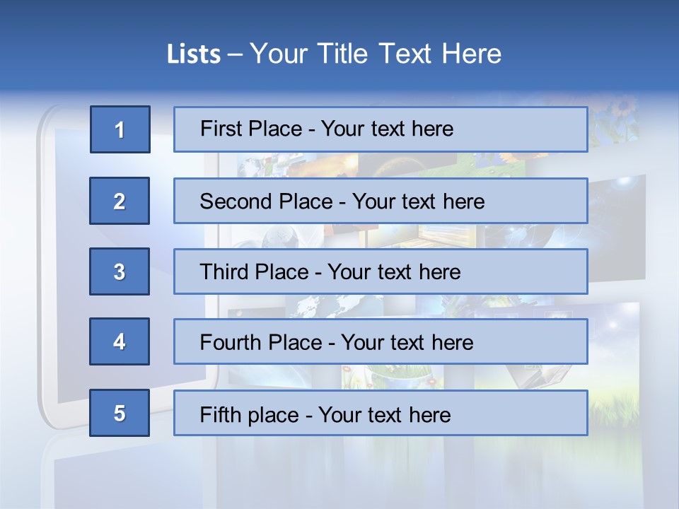 Concept Viewer Media PowerPoint Template