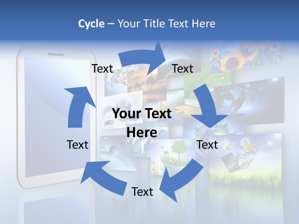 Concept Viewer Media PowerPoint Template