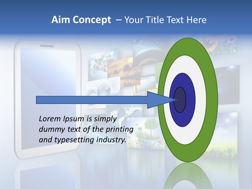 Concept Viewer Media PowerPoint Template