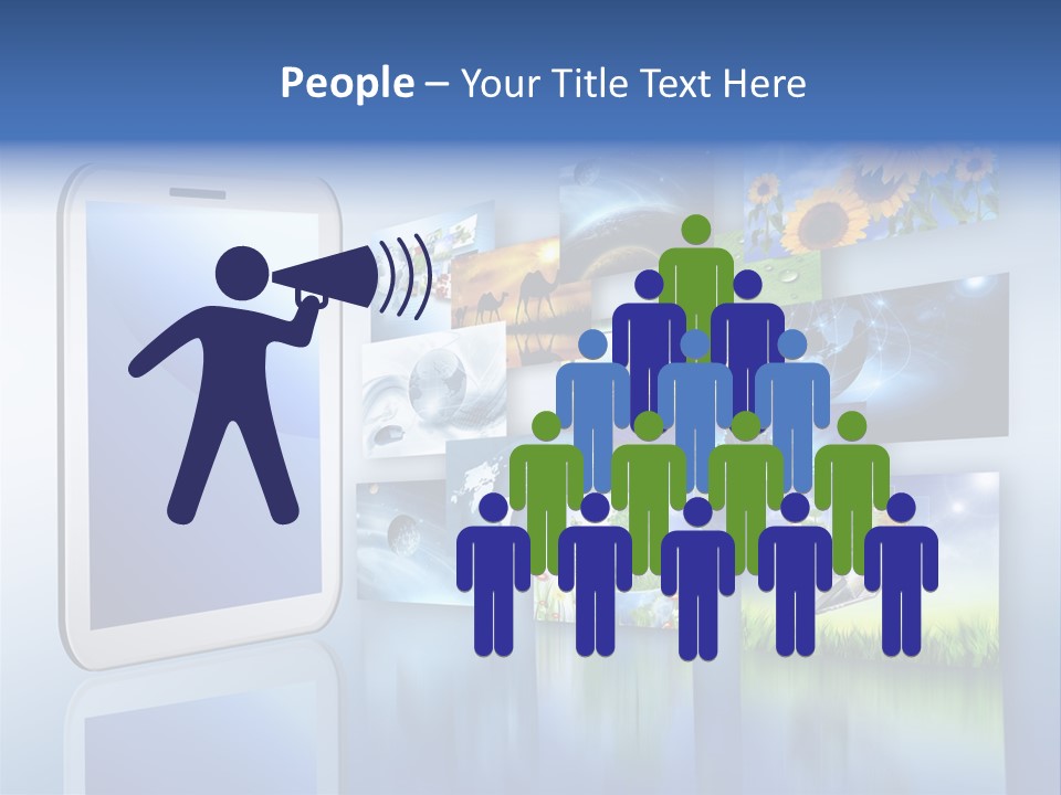 Concept Viewer Media PowerPoint Template