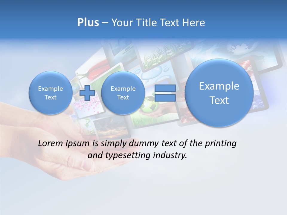 Plasma Technology Internet PowerPoint Template