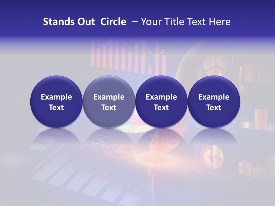 Button Touch Contemporary PowerPoint Template