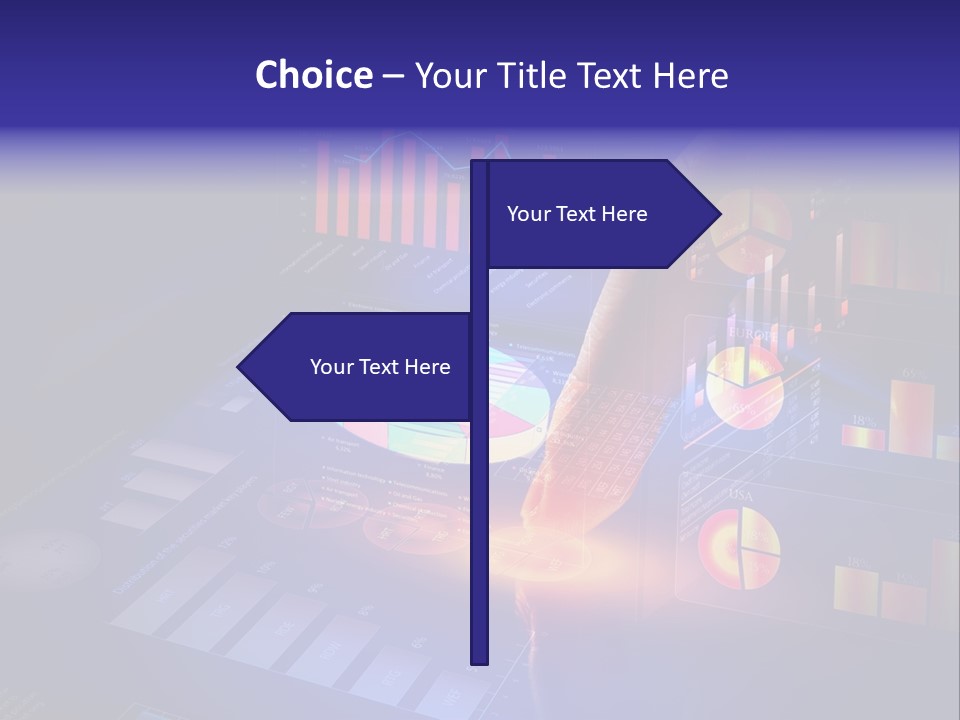 Button Touch Contemporary PowerPoint Template