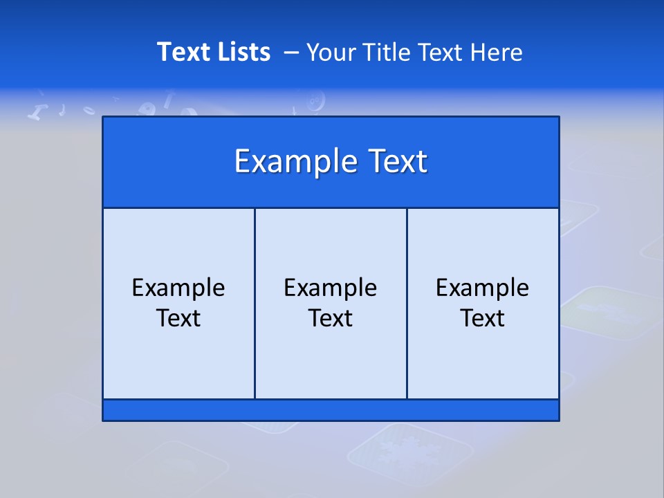 Future Tabletpc Blue PowerPoint Template